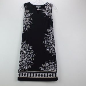 Petite Printed Sheath Dress,